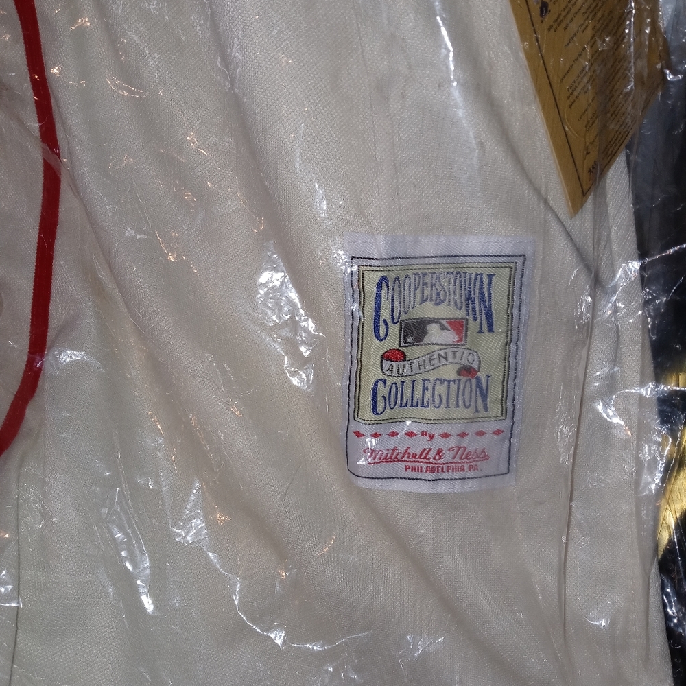 #9 TED Williams old classic jersey cream (xl) most have.new Never Use red sox - Picture 4 of 15